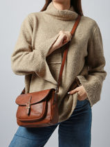 Cross Body Tas Toscane Hexagona Bruin toscane 579734-vue-porte