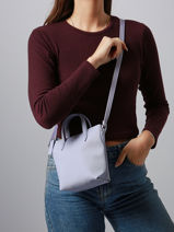 Cross Body Tas L.12.12 Concept Lacoste Violet l.12.12 concept NF2609PK-vue-porte