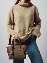 Handtas Cr Miniprix Bruin cr 1-vue-porte