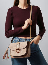 Cross Body Tas Camille Laurent david Beige ld bags 991-vue-porte