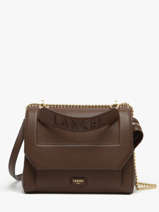 Handtas M Ninon Leder Lancel Bruin ninon A09222