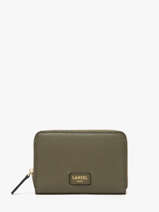 Portefeuille Leder Lancel Groen ninon A14081