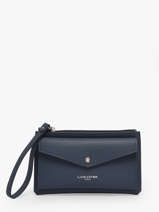 Portemonnee Lancaster Blauw maya double kba 11