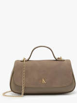 Cross Body Tas Sueded Hardware Calvin klein jeans Beige sueded hardware 4F3408G