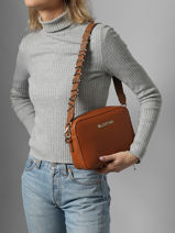 Cross Body Tas Alexia Valentino Bruin alexia VBS5A809-vue-porte