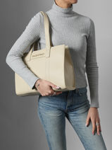 Schoudertas Aury Re Valentino Bruin aury re VBS9OB01-vue-porte