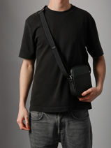 Cross Body Tas S Bicolor Hexagona Zwart duo 0686297-vue-porte