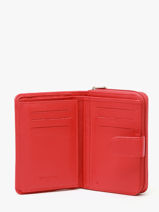 Portefeuille Confort Leder Hexagona Rood confort 461063-vue-porte