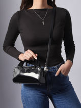 Handtas Arnela Polyurethaan Guess Zwart arnela NY949674-vue-porte