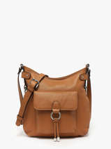 Cross Body Tas Confort Leder Hexagona Bruin confort 465005