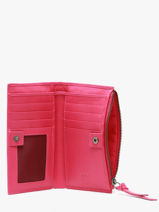 Portefeuille Leder Biba Roze wallet 12138-vue-porte