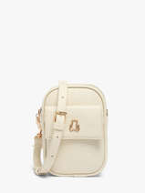 Cross Body Tas Soft Lulu castagnette Wit soft YVILLE