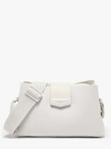 Cross Body Tas City Polyurethaan David jones Wit city CM8303