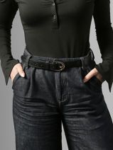 Riem Nine Leder Milano Zwart nine NI25067-vue-porte