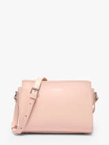 Cross Body Tas Smooth Leder Lancaster Roze smooth 437-02