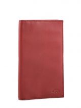 Chequehouder Leder Katana Rood marina 753008