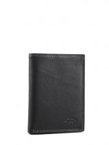 Portefeuille Leder Katana Zwart marina 753096