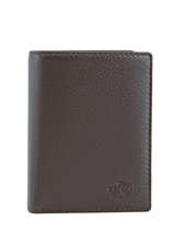 Portefeuille Leder Yves renard Bruin foulonne 23419