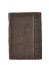 Portefeuille Leder Arthur & aston Bruin diego 1438-805