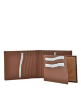 Portefeuille Leder Crinkles Bruin caviar 14124-vue-porte