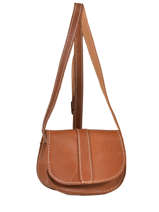 Cross Body Tas Vintage Leder Paul marius Bruin vintage MIGNON