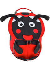Mini Rugzak Affenzahn Rood small friends AFZ-FAS2
