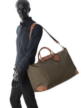 Longchamp Boxford Reistassen Groen-vue-porte