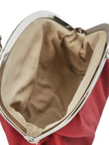 Portemonnee Coconut Leder Hexagona Rood coconut E77214-vue-porte