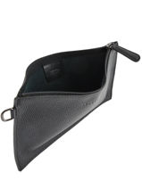 Longchamp Le roseau essential Clutch Zwart-vue-porte
