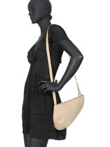 Cross Body Tas Large City Perle Leder Nathan baume Groen n city 1-vue-porte