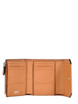 Portefeuille S Ninon Leder Lancel Bruin ninon A10296-vue-porte