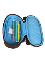 Pennenzak 1 Compartiment Pencil Case Affenzahn Bruin pencil case PEN1-vue-porte