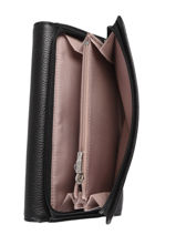 Portefeuille Foulonn Pia Leder Lancaster Zwart foulonne pm 22-vue-porte
