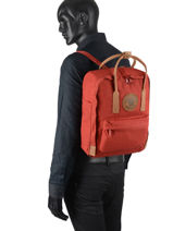 Rugzak Kånken 1 Compartiment Fjallraven Rood kanken n°2 23565-vue-porte