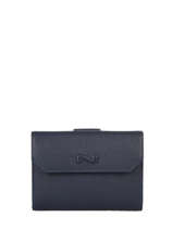 Portefeuille Original N 2 Compartimenten Leder Nathan baume Blauw original n 413N