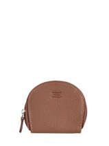 Portemonnee Caviar Leder Crinkles Bruin caviar 14291