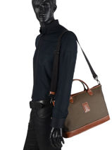Longchamp Boxford Longchamp Groen-vue-porte