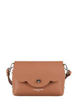 Cross Body Tas City Flore Leder Lancaster Bruin pur and element city 48