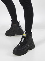 Aspha Nc Mid Sneakers Met Platformzool Buffalo women 16220450-vue-porte
