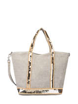 Handtas Cabas Linnen En Pailletten Vanessa bruno cabas lin 31V40435