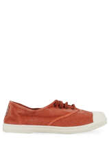 Low-top Sneakers Natural world Rood women 102E