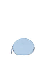 Portemonnee Caviar Leder Crinkles Blauw caviar 14026