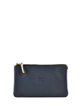 Portefeuille Caviar Leder Crinkles Blauw caviar 14196