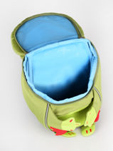 Mini Rugzak Affenzahn Rood small friends AFZ-FAS2-vue-porte