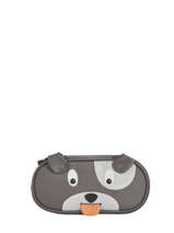 Pennenzak 1 Compartiment Pencil Case Affenzahn Grijs pencil case PEN1