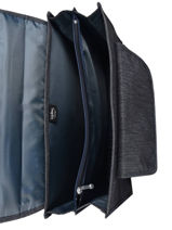 Boekentas 2 Compartimenten Kipling Blauw back to school 12074-vue-porte