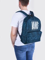Rugzak 1 Compartiment Vans backpack VN0A5KHQ-vue-porte
