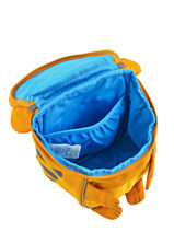Mini Rugzak Affenzahn Oranje small friends AFZ-FAS4-vue-porte
