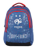 Rugzak 3 Compartimenten Federat. france football Blauw le coq 203X204I