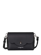 Cross Body Tas City Flore Leder Lancaster Zwart pur & element city 48